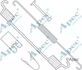 Комплектующие APEC braking KIT805