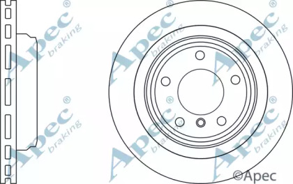 Тормозной диск APEC braking DSK3103