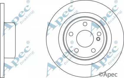 Тормозной диск APEC braking DSK3097