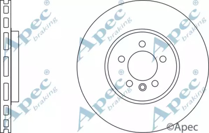 Тормозной диск APEC braking DSK3013