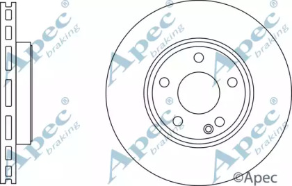 Тормозной диск APEC braking DSK2990