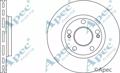 Тормозной диск APEC braking DSK2948