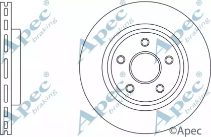 Тормозной диск APEC braking DSK2936