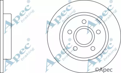 Тормозной диск APEC braking DSK2926