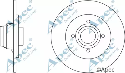 Тормозной диск APEC braking DSK2813