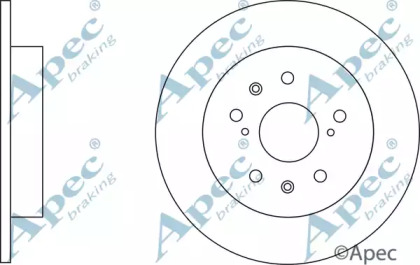 Тормозной диск APEC braking DSK2742