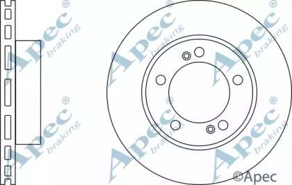 Тормозной диск APEC braking DSK2709