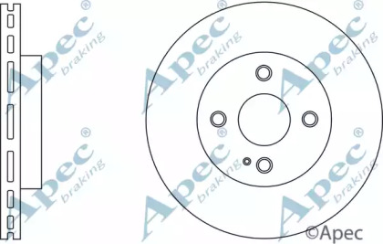 Тормозной диск APEC braking DSK2630