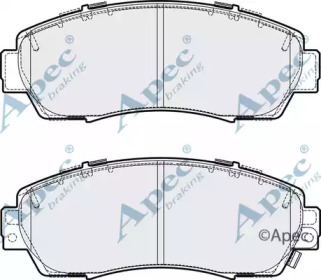 Комплект тормозных колодок APEC braking PAD2124