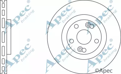 Тормозной диск APEC braking DSK2217