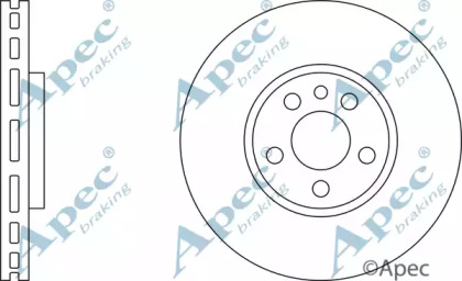 Тормозной диск APEC braking DSK2205