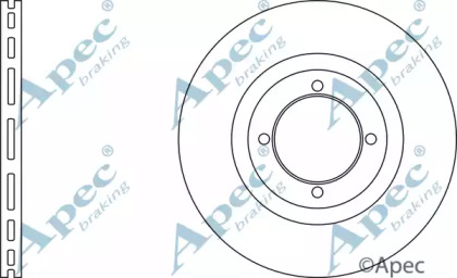 Тормозной диск APEC braking DSK2113