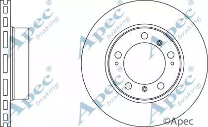 Тормозной диск APEC braking DSK2090