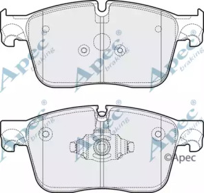 Комплект тормозных колодок APEC braking PAD2113