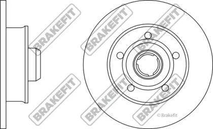 Тормозной диск APEC braking SDK6046