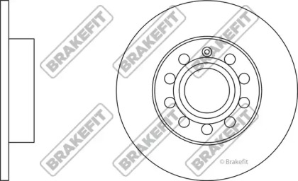 Тормозной диск APEC braking SDK6078