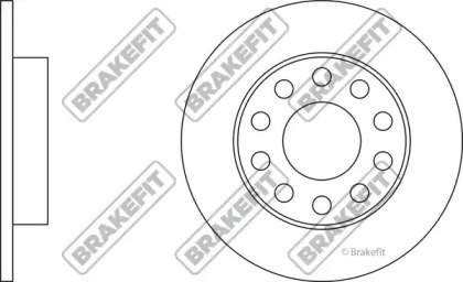 Тормозной диск APEC braking SDK6084