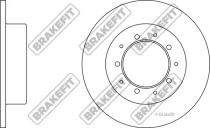 Тормозной диск APEC braking SDK6204