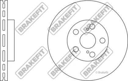 Тормозной диск APEC braking SDK6249