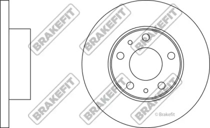 Тормозной диск APEC braking SDK6267