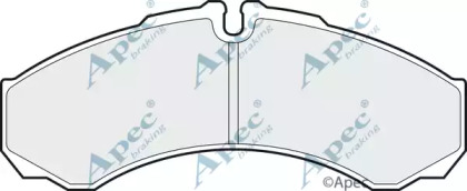 Комплект тормозных колодок APEC braking PAD984