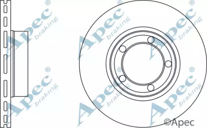 Тормозной диск APEC braking DSK767