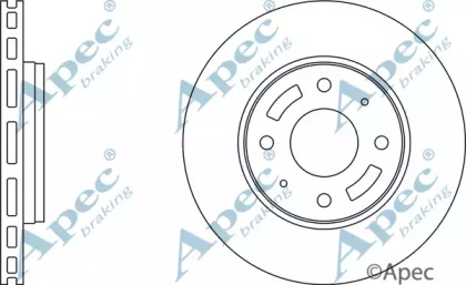 Тормозной диск APEC braking DSK799