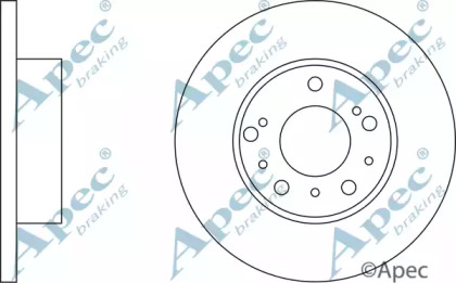 Тормозной диск APEC braking DSK903