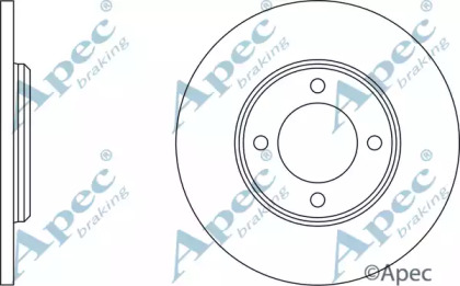 Тормозной диск APEC braking DSK269