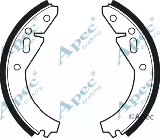 Комлект тормозных накладок APEC braking SHU12