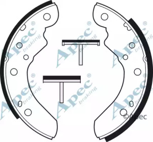 Комлект тормозных накладок APEC braking SHU148