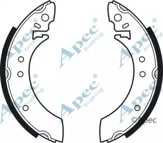 Комлект тормозных накладок APEC braking SHU220