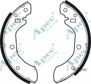 Комлект тормозных накладок APEC braking SHU308