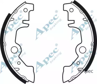 Комлект тормозных накладок APEC braking SHU36