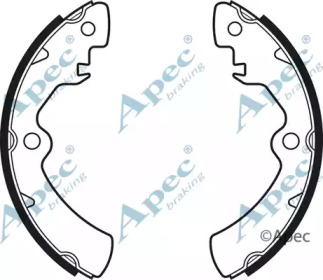 Комлект тормозных накладок APEC braking SHU379