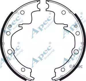 Комлект тормозных накладок APEC braking SHU383