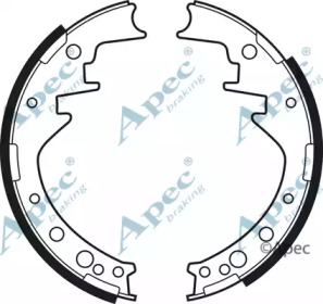 Комлект тормозных накладок APEC braking SHU393