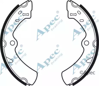 Комлект тормозных накладок APEC braking SHU446