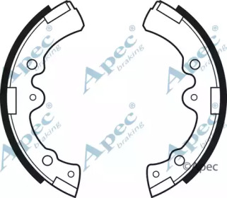 Комлект тормозных накладок APEC braking SHU456