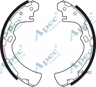 Комлект тормозных накладок APEC braking SHU475