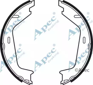 Комлект тормозных накладок APEC braking SHU555