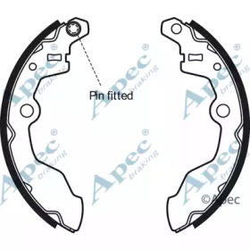 Комлект тормозных накладок APEC braking SHU597