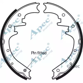 Комлект тормозных накладок APEC braking SHU606