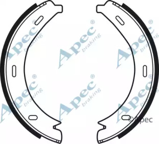 Комлект тормозных накладок APEC braking SHU641