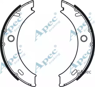 Комлект тормозных накладок APEC braking SHU645