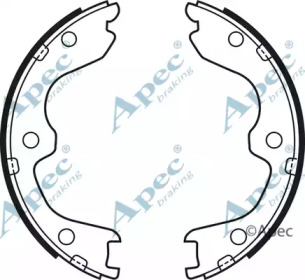 Комлект тормозных накладок APEC braking SHU706