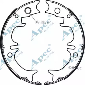 Комлект тормозных накладок APEC braking SHU728