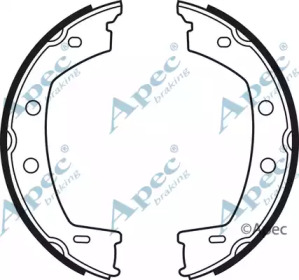 Комлект тормозных накладок APEC braking SHU739