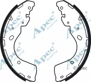 Комлект тормозных накладок APEC braking SHU795