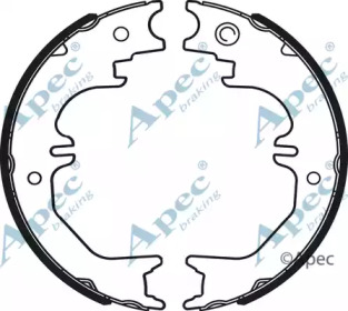 Комлект тормозных накладок APEC braking SHU796